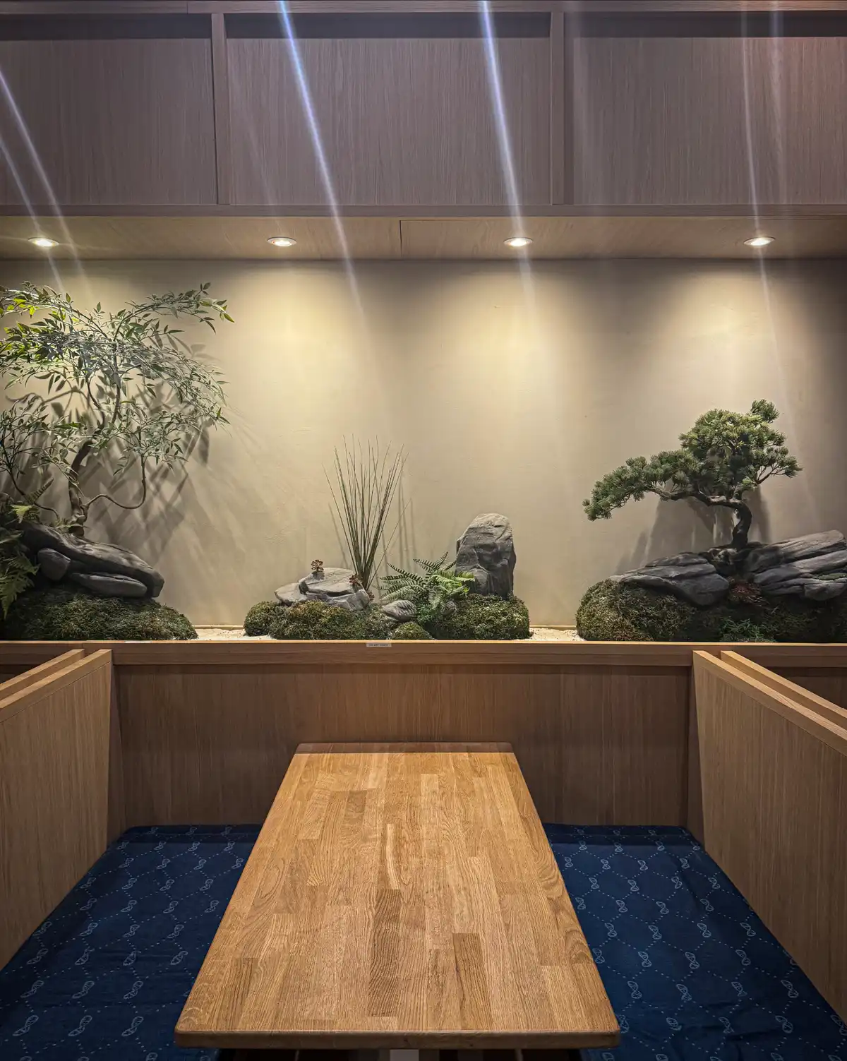 Miniature zen garden