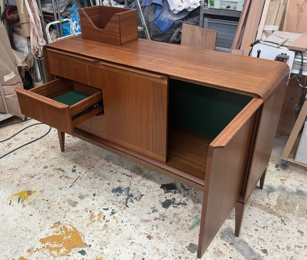 Sideboard with bookcase (5)