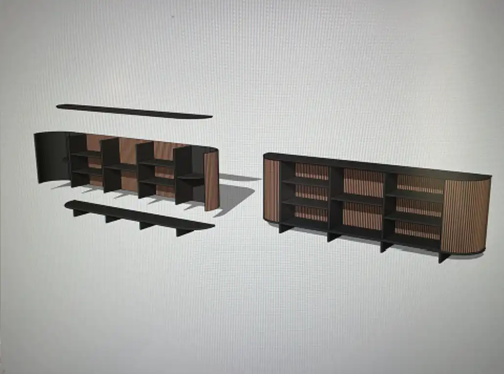 Slatted sideboards (7)