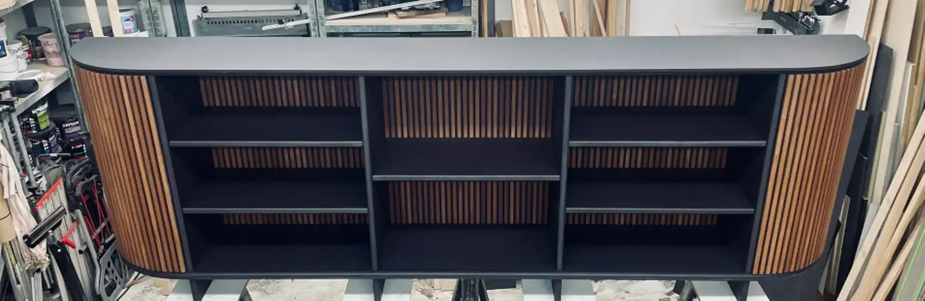 Slatted sideboards (8)